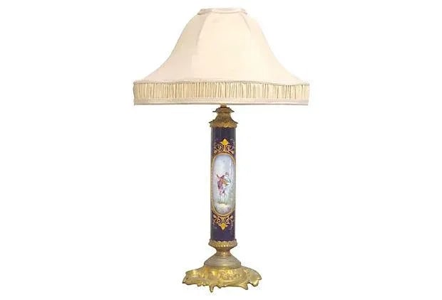 Antique Porcelain Sevres Lamp - 2
