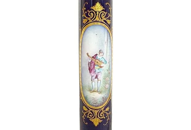 Antique Porcelain Sevres Lamp - 6