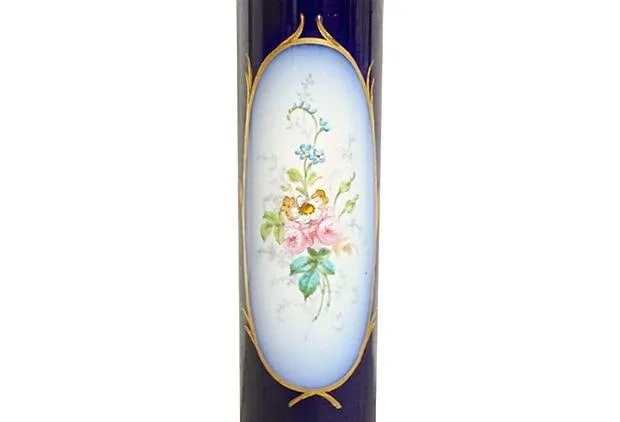 Antique Porcelain Sevres Lamp - 7