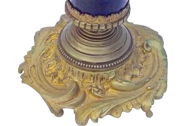 Antique Porcelain Sevres Lamp - 8