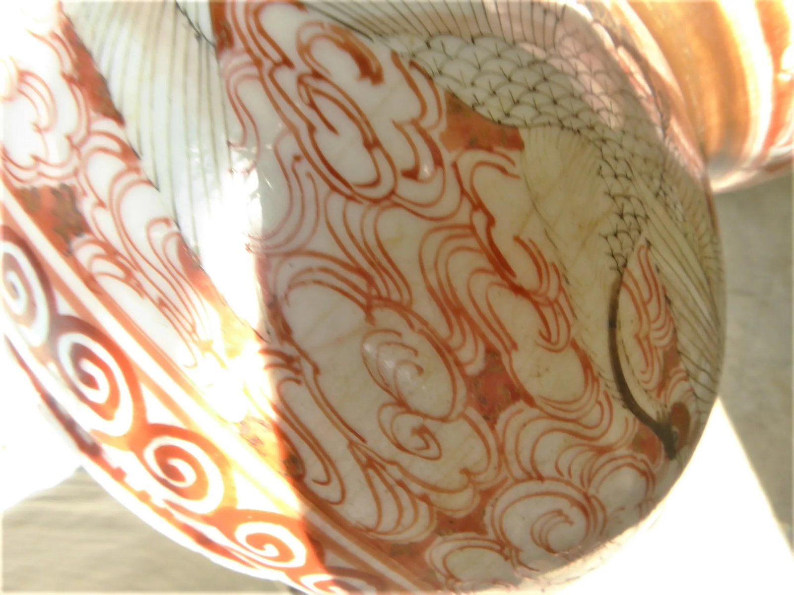 1940s Kutani Ware Handcrafted Ceramic Vessel Gourd Shape Japan - 12