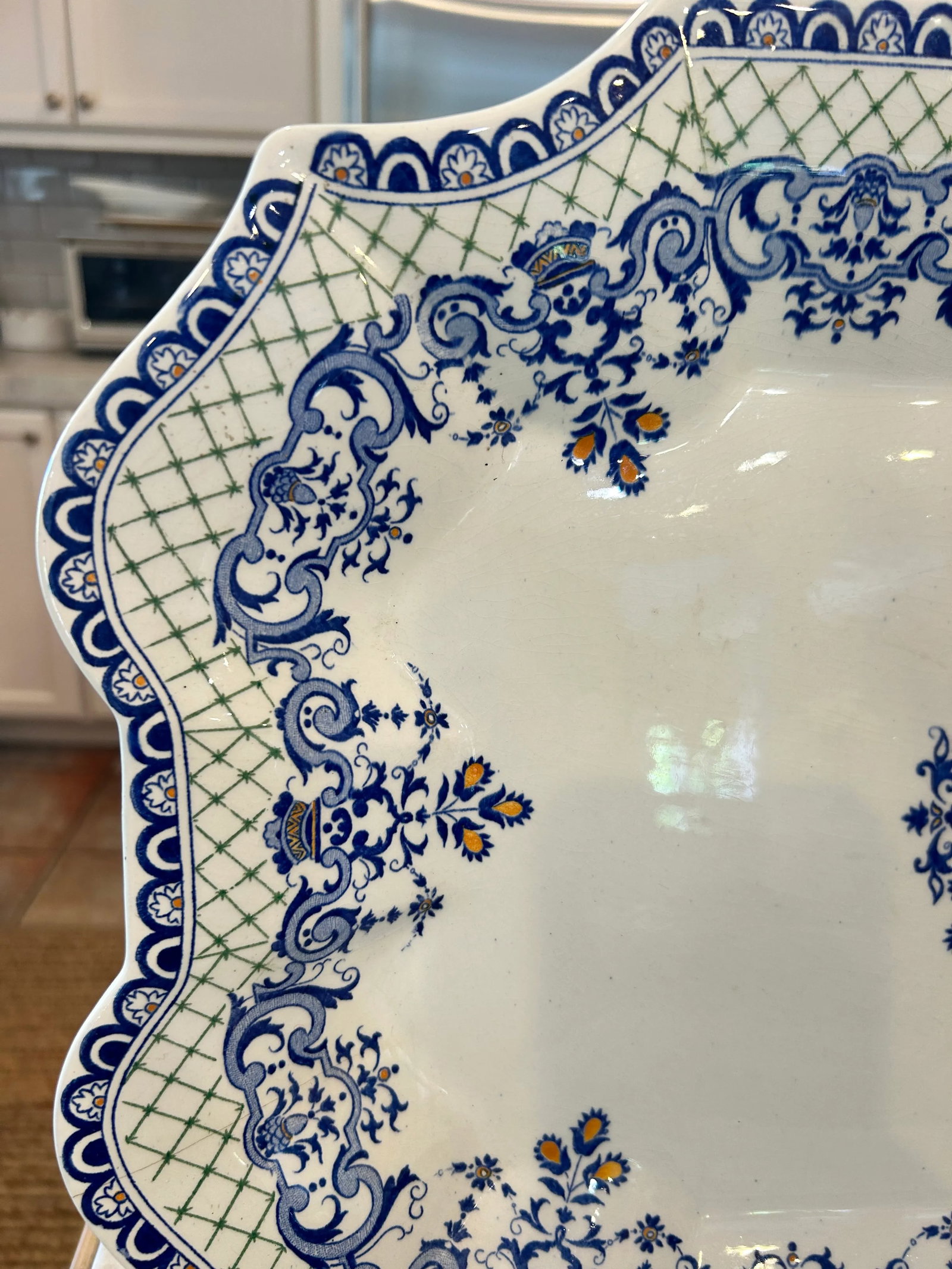 Vintage Gien Platter - 2