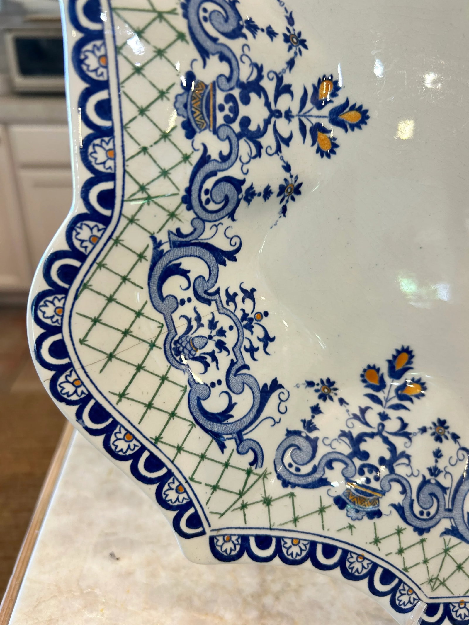 Vintage Gien Platter - 6