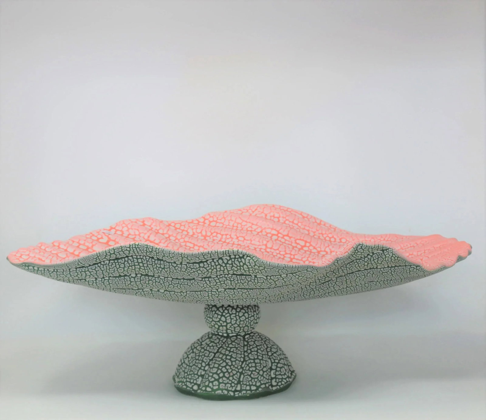 Stylized Watermelon Bowl, Signed - 8
