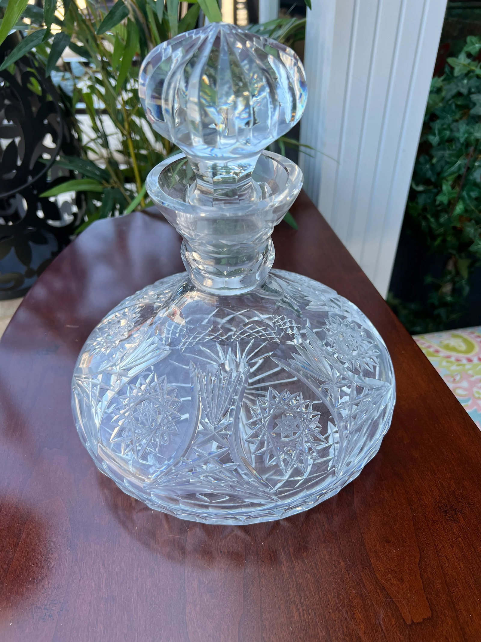 Vintage Crystal Decanter - 5