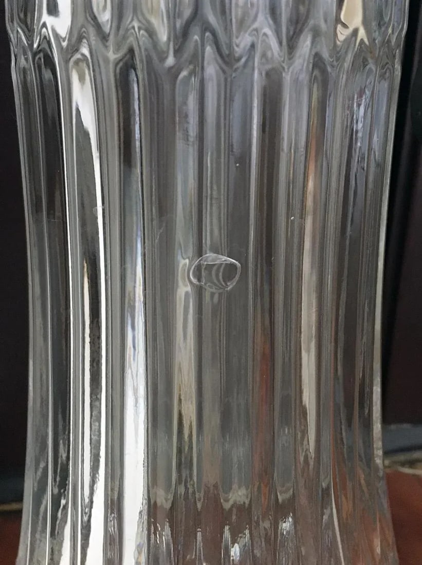 Glass and Silver Plated Pitcher - 6