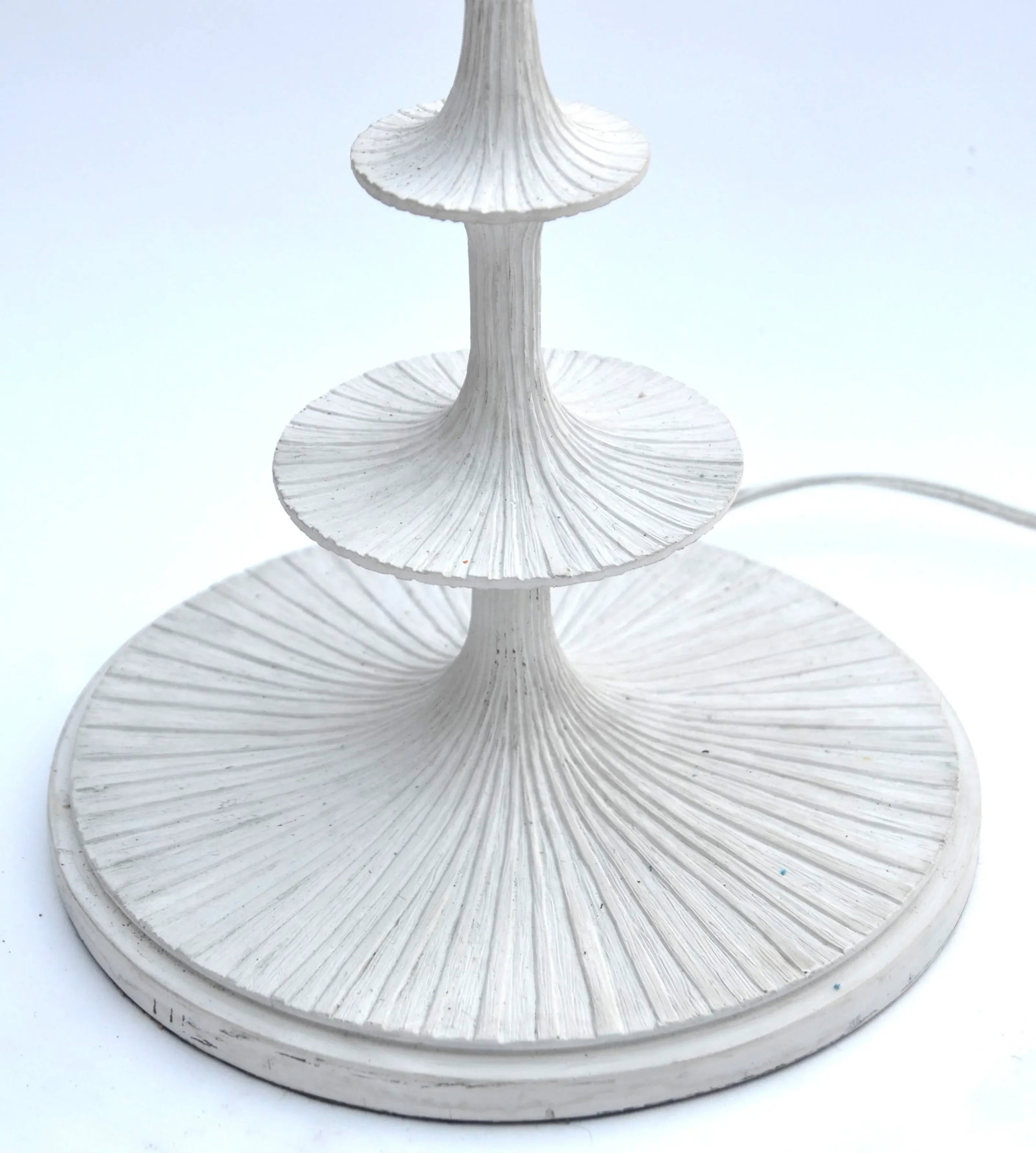 Barbara Barry Lotus Table Lamp With Silk Shade - 5
