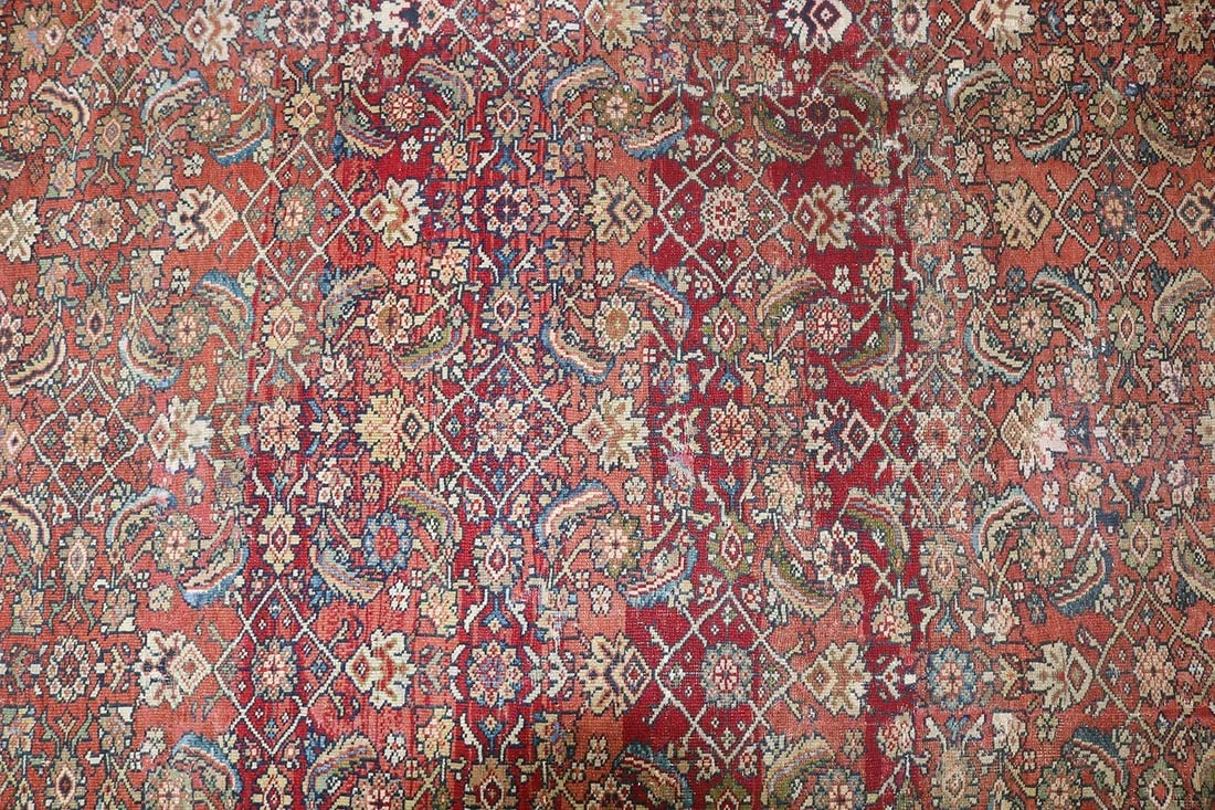 Vintage Fine Persian Mahal Rug- 11'2'' * 8'3'' - 4