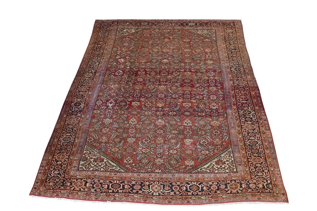 Vintage Fine Persian Mahal Rug- 11'2'' * 8'3'' - 5