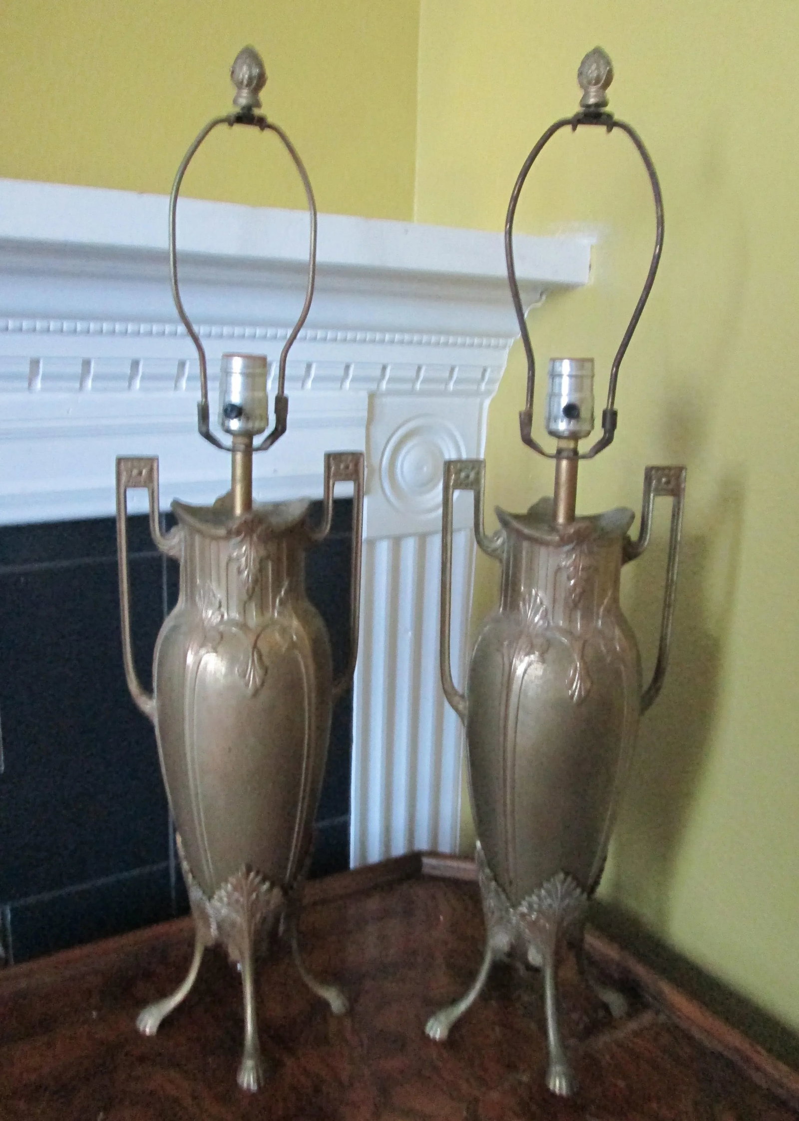 Barbedienne Levillain Style Classical Greek Urn Form Numbered Lamps - a Pair - 13