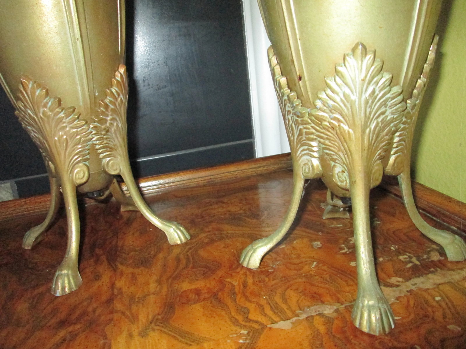Barbedienne Levillain Style Classical Greek Urn Form Numbered Lamps - a Pair - 6