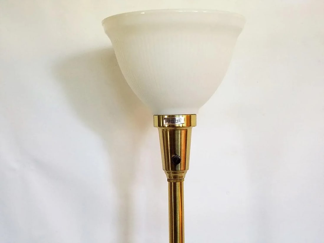 1960s Regency Brass Ivy Lamp - 2