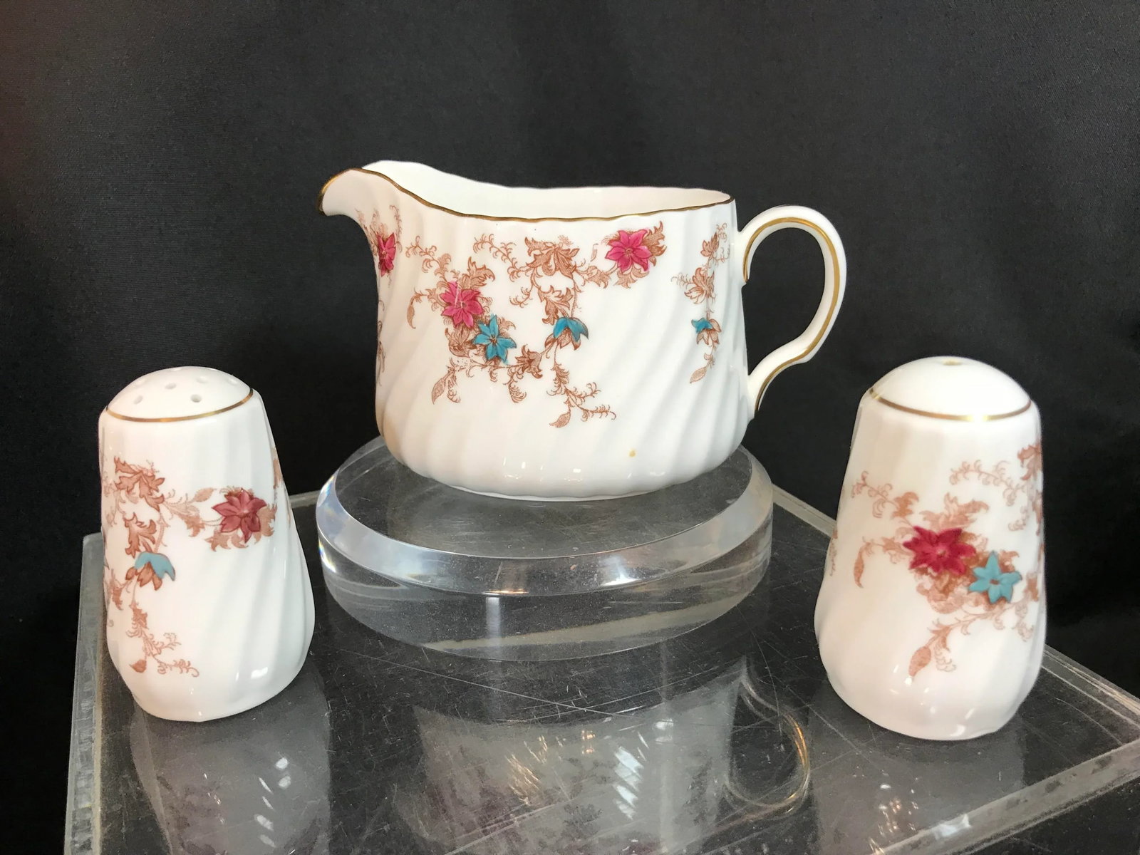 1950s Minton Ancestral Bone China Wreath Backstrap, 46 Pieces - 2