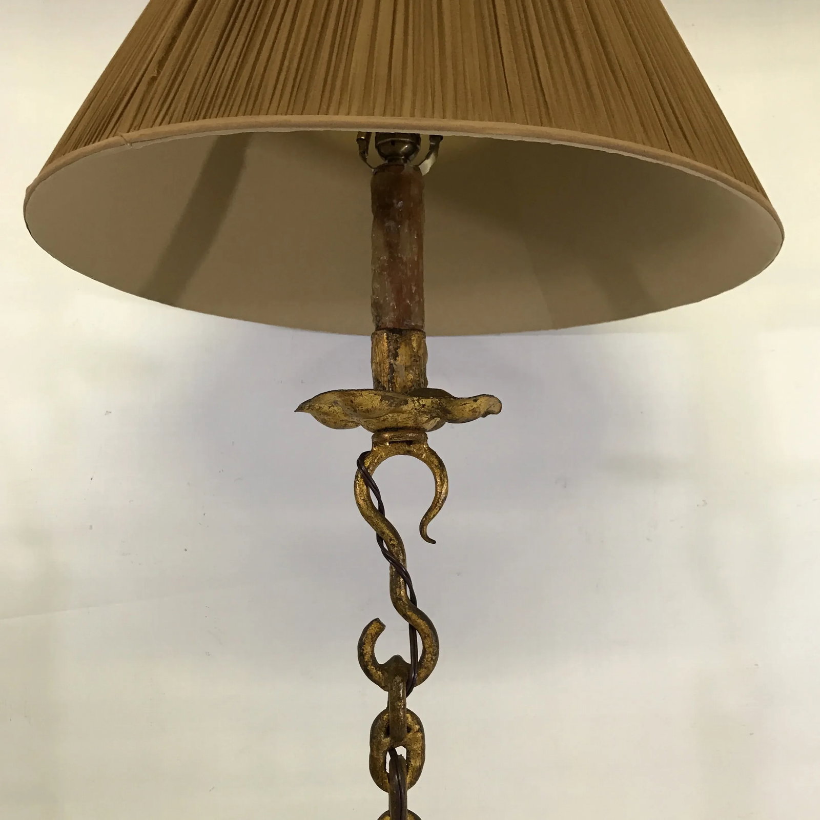 Gold Chain Metal Floor Lamp - 4