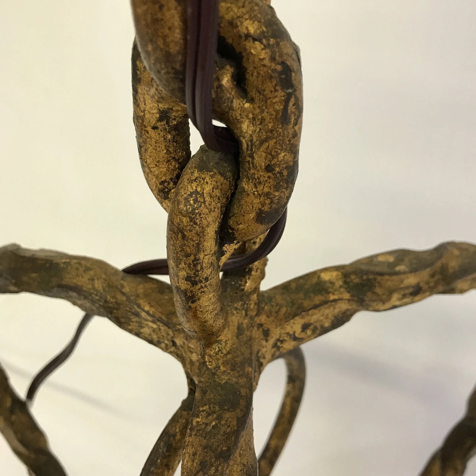 Gold Chain Metal Floor Lamp - 7