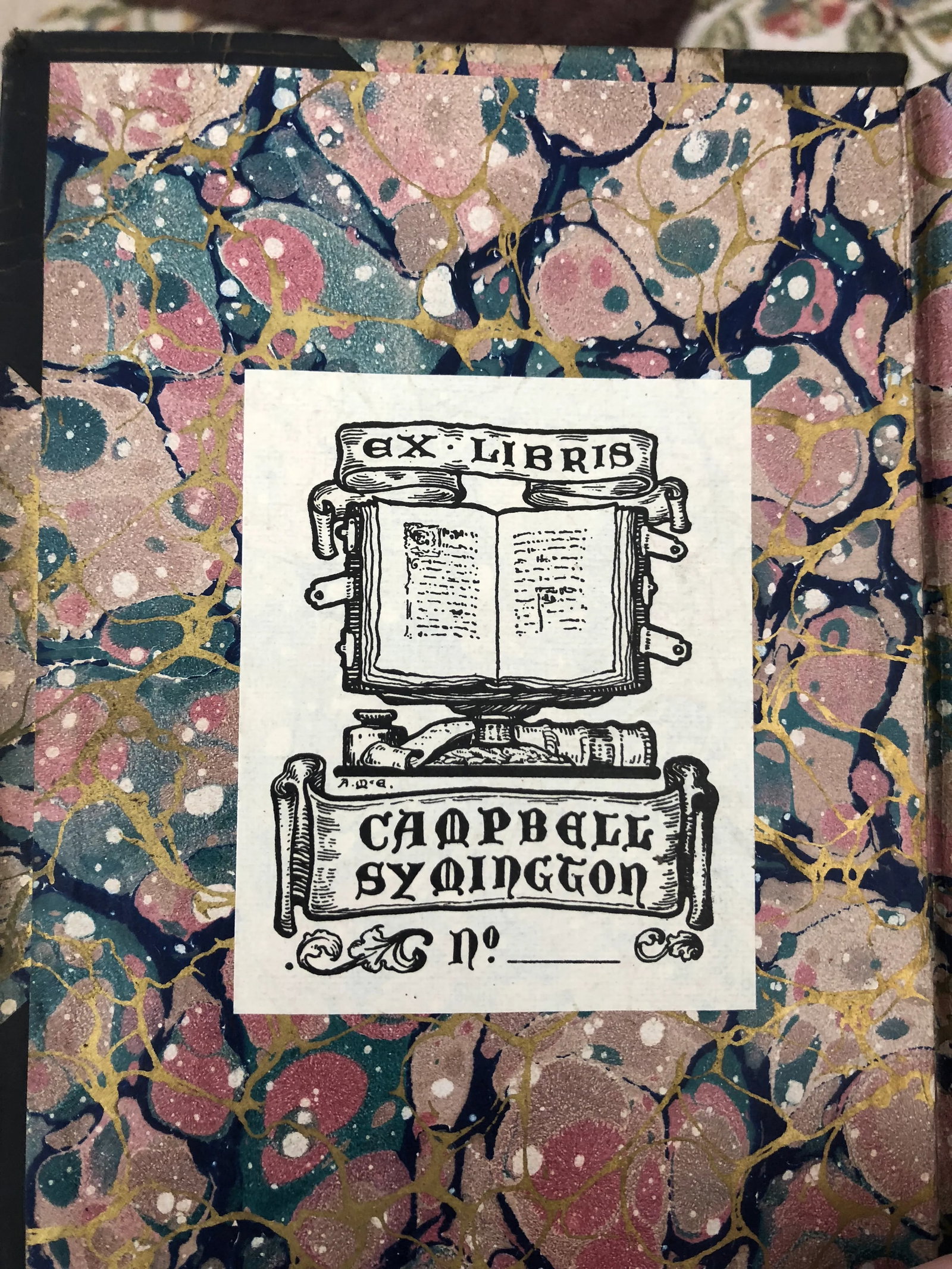Antique Poetical Works of Byron Books - 5 Volumes - 4