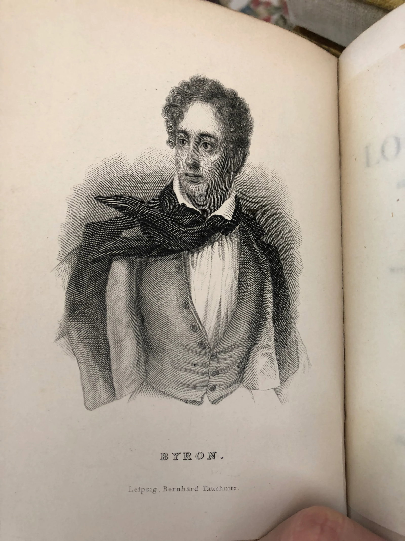Antique Poetical Works of Byron Books - 5 Volumes - 5