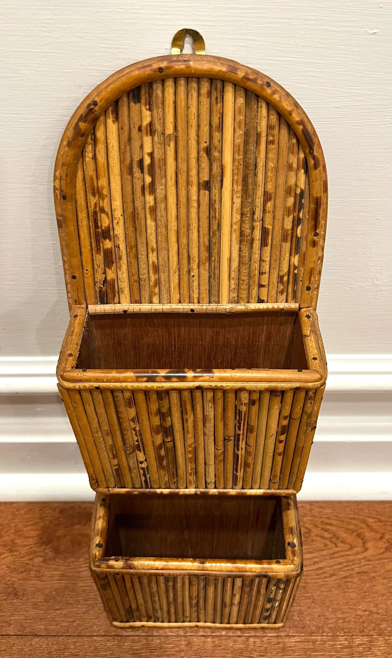 Bamboo Rattan Letter Holder - 2