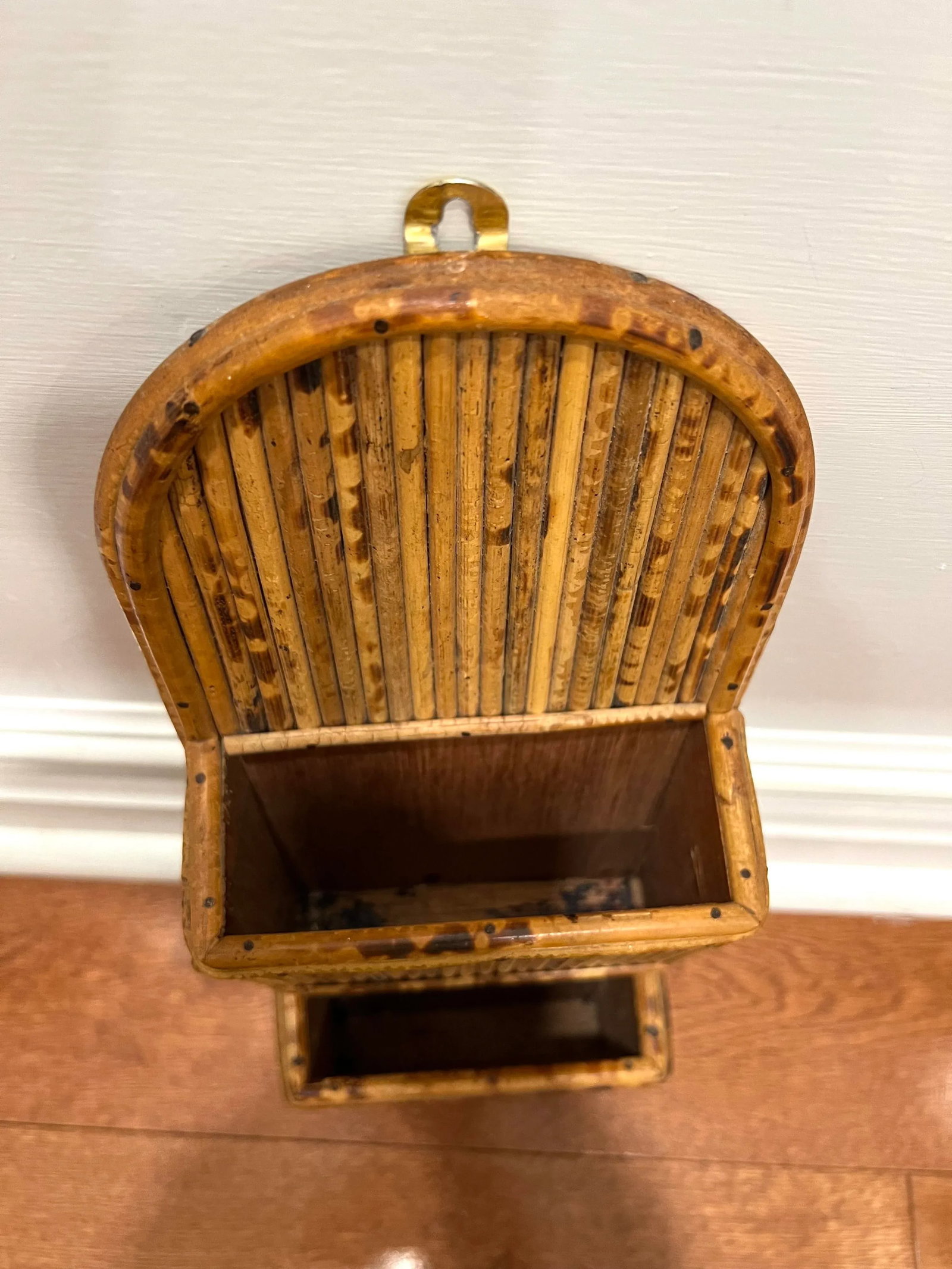 Bamboo Rattan Letter Holder - 4