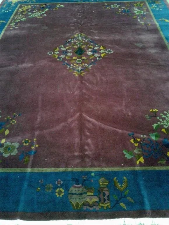 Early 20th Century Antique Chinese Rug - 8'10'' * 11'6'' - 3