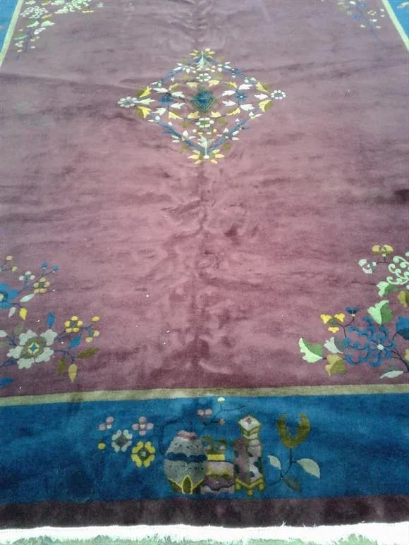 Early 20th Century Antique Chinese Rug - 8'10'' * 11'6'' - 4