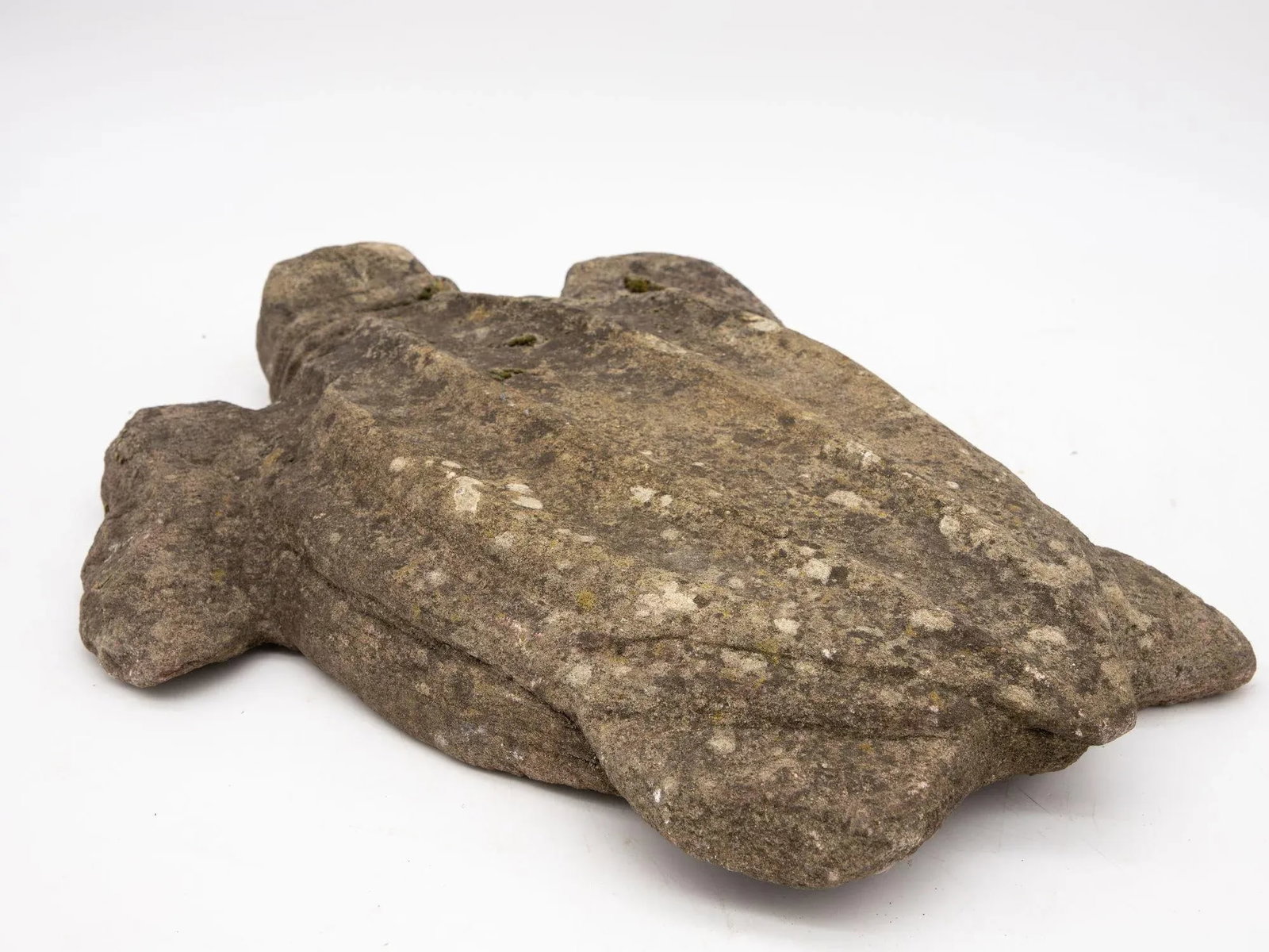 Vintage Reconstituted Stone Turtle Garden Ornament, England Mid 20th Century - 3