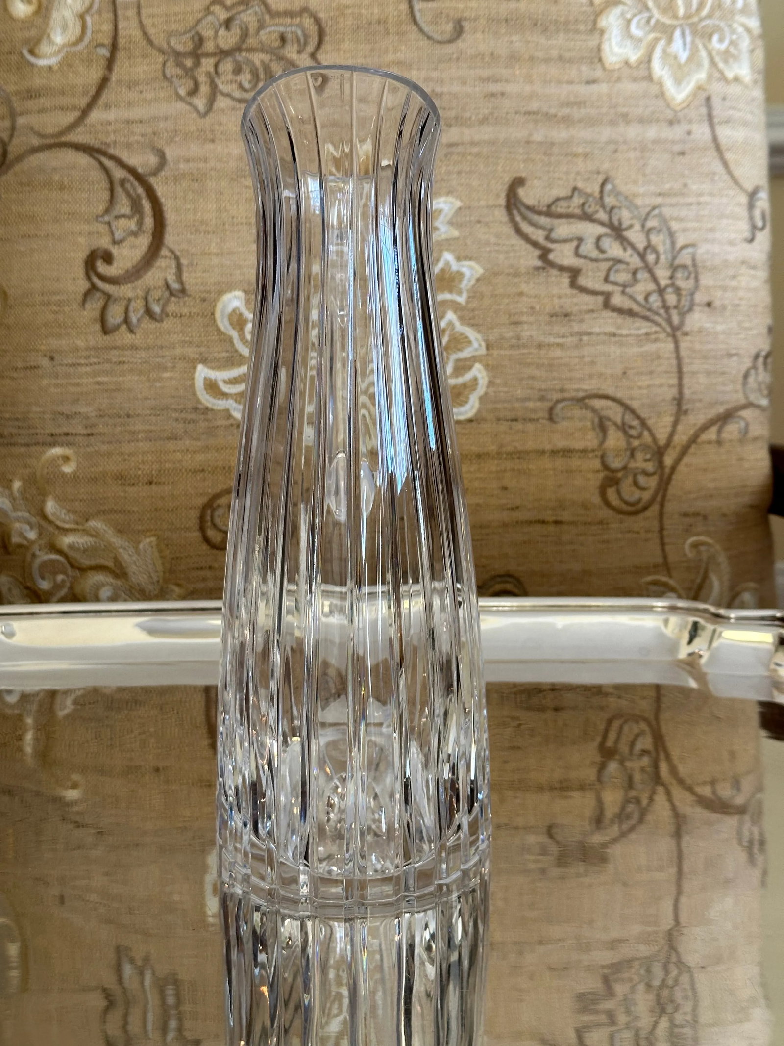 Stunning Vista Alegre Crystal Pitcher, Atlantis Fantasy - 4