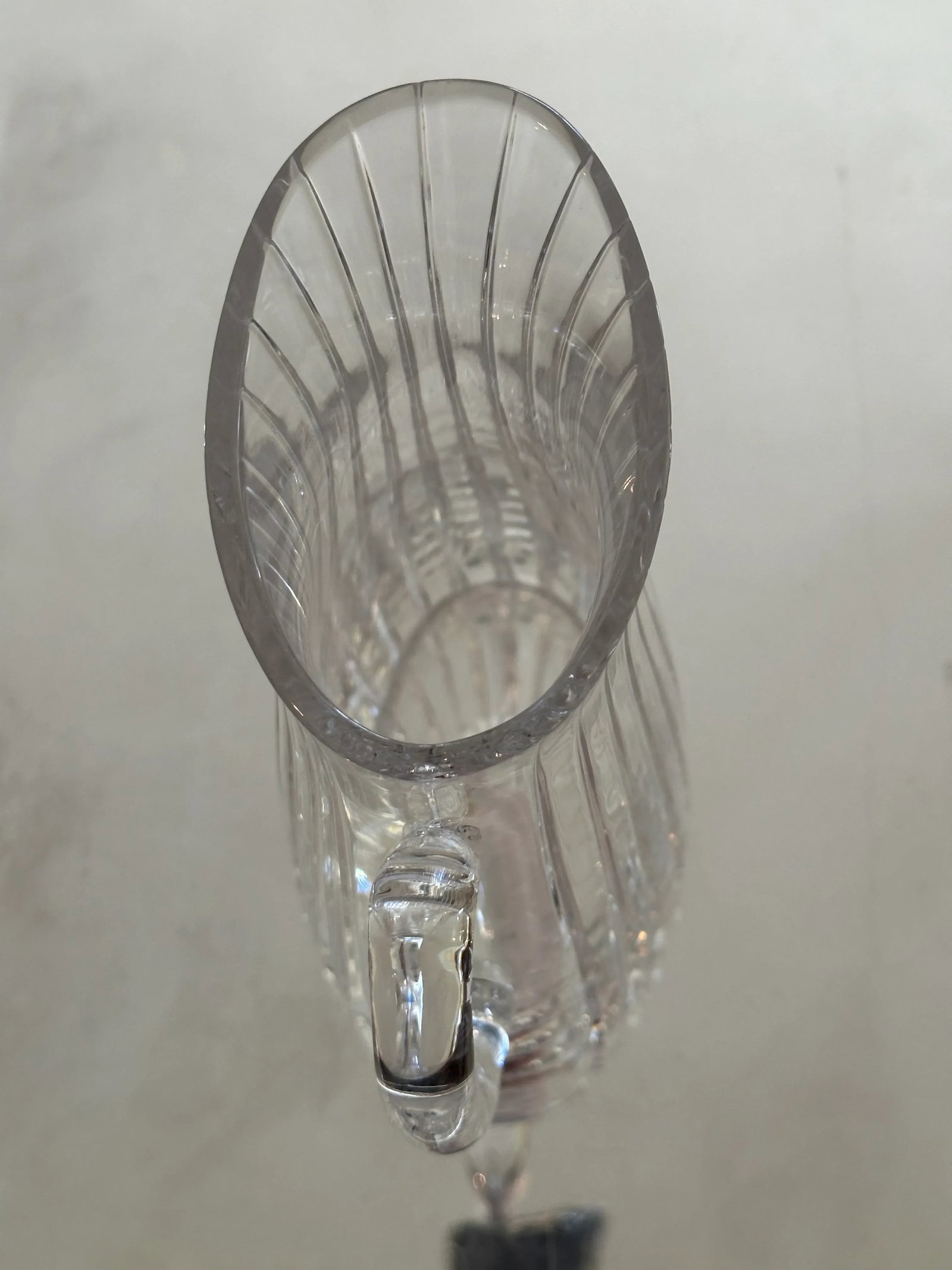 Stunning Vista Alegre Crystal Pitcher, Atlantis Fantasy - 9