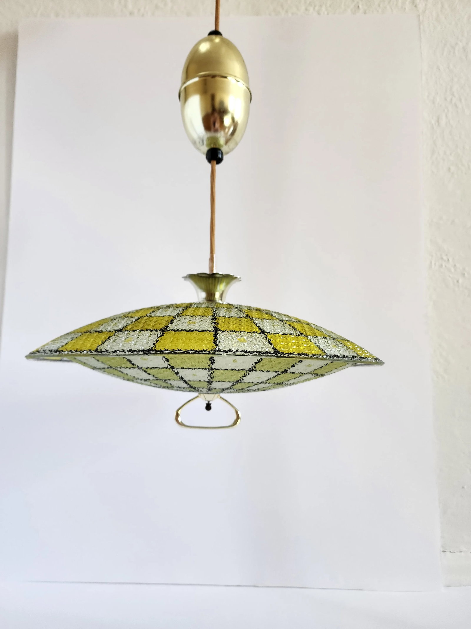 Mid Century Modern Retractable Adjustable Light Fixture - 2