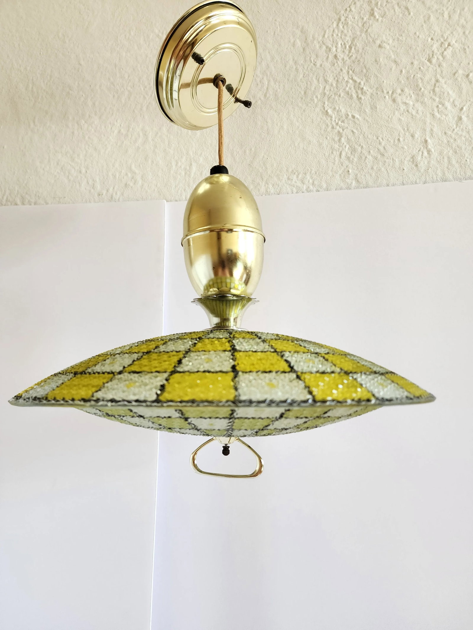 Mid Century Modern Retractable Adjustable Light Fixture - 8