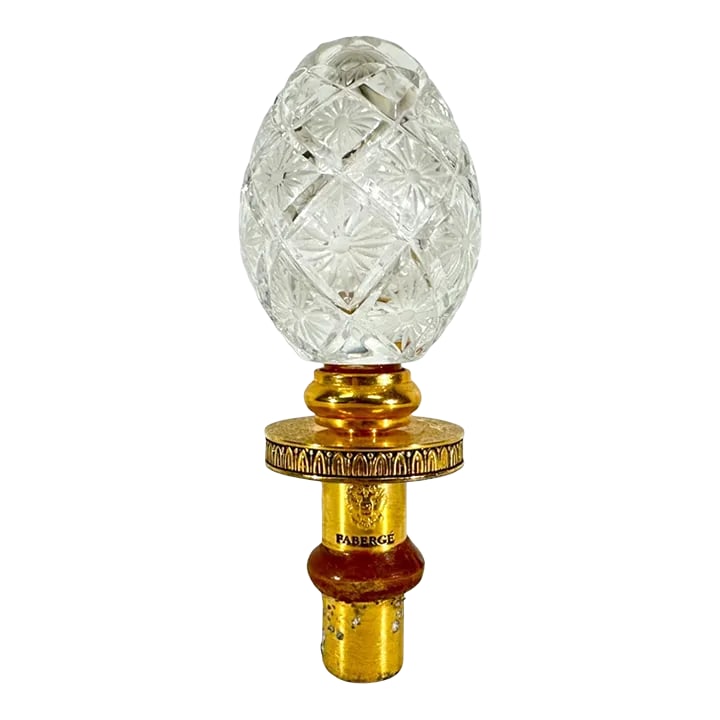 Faberge Crystal Egg Bottle Stopper (1 of 8)