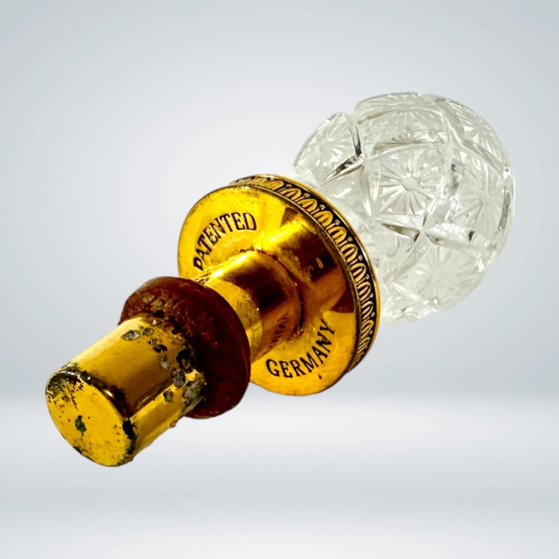 Faberge Crystal Egg Bottle Stopper - 8