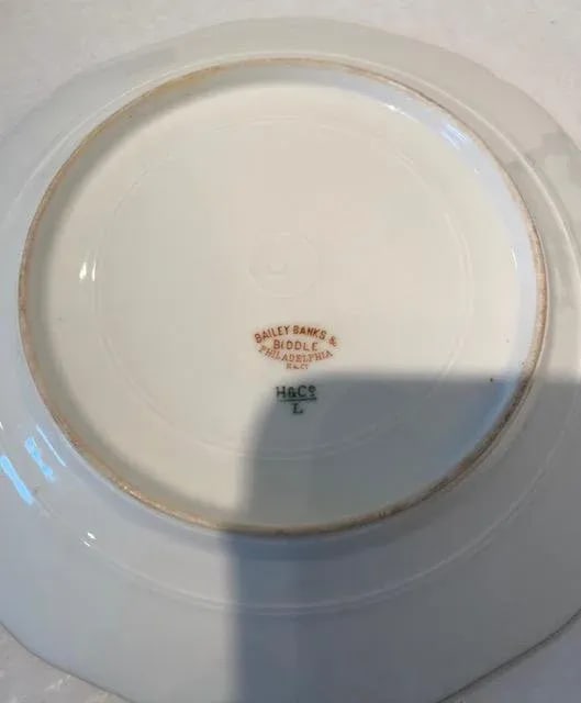Antique Limoges Porcelain Plates With Lobsters and Shells- Set of 3 - 4