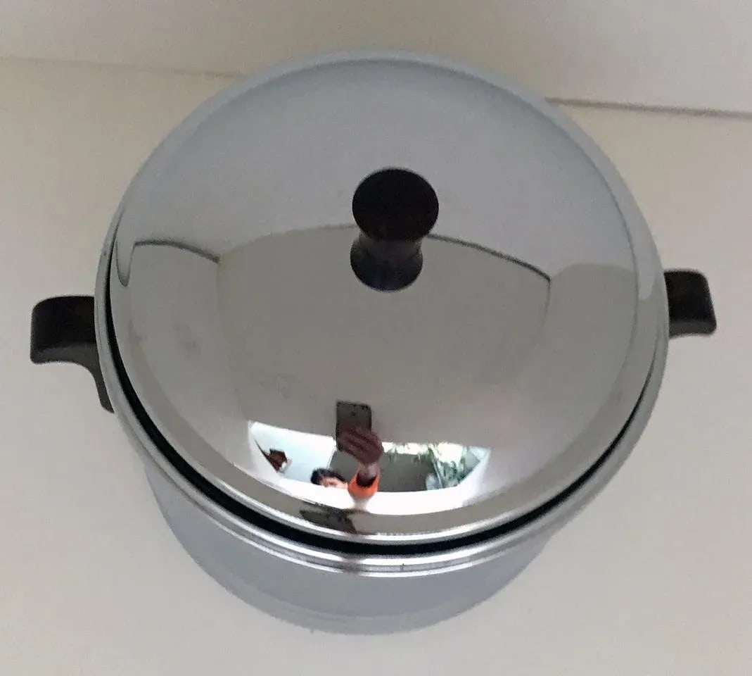 1940s Vintage Chrome Ice Bucket - 5