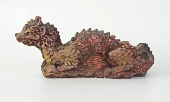 1960s Vintage Plaster Chinese Dragon Figure - 7