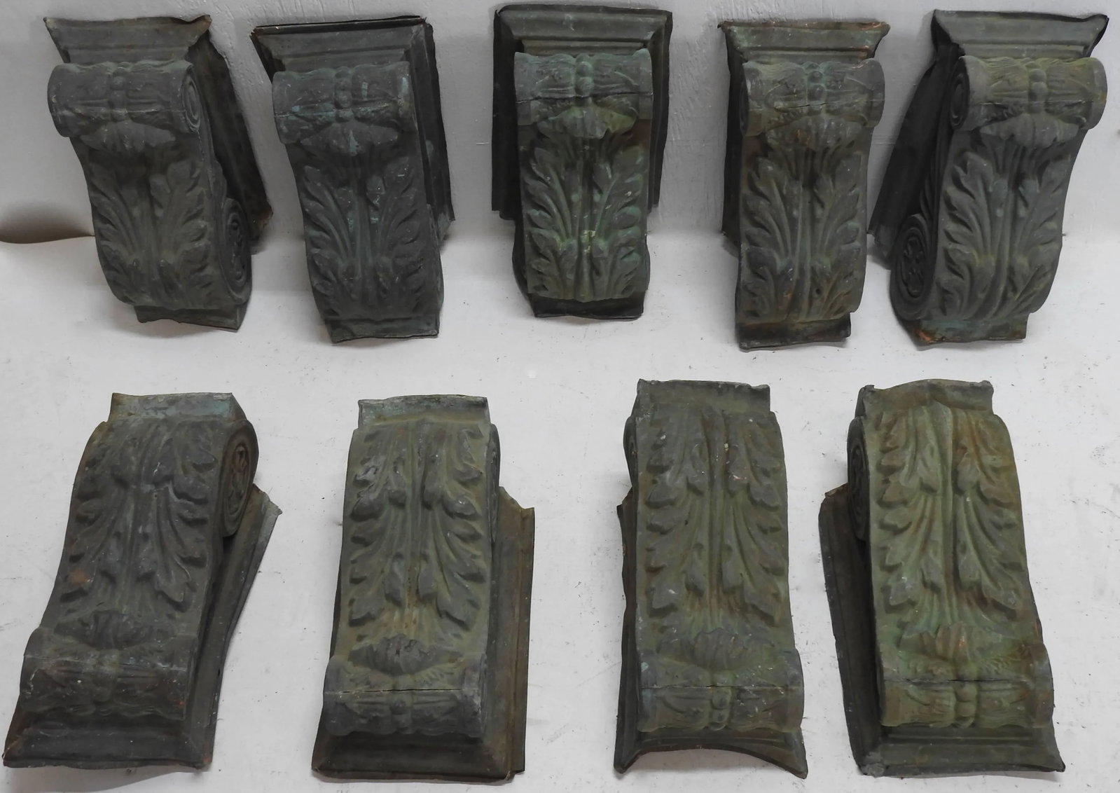 Early 19th Century French Copper Corbels - 4