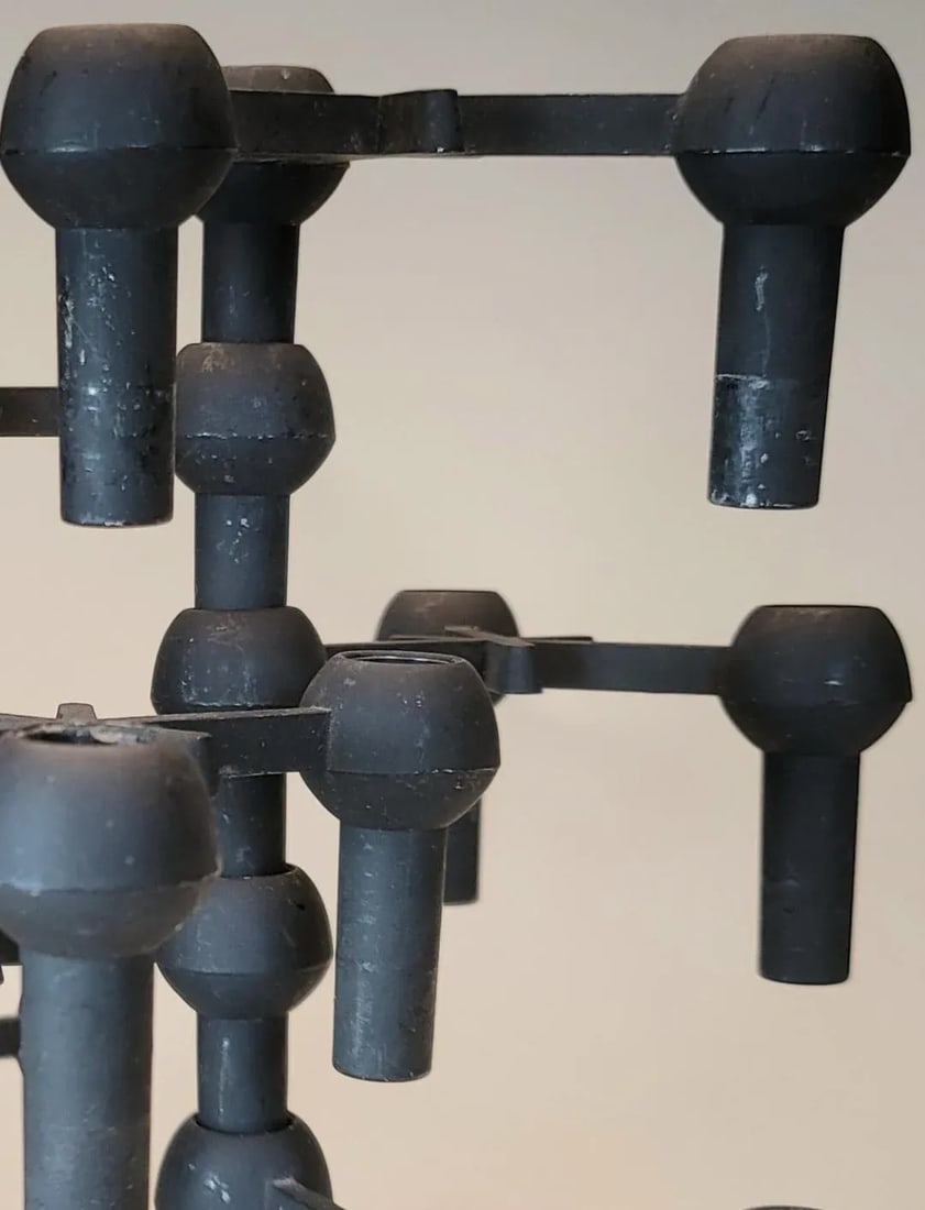 Mid-Century Modular Candle Holders - Set of 12 - 10