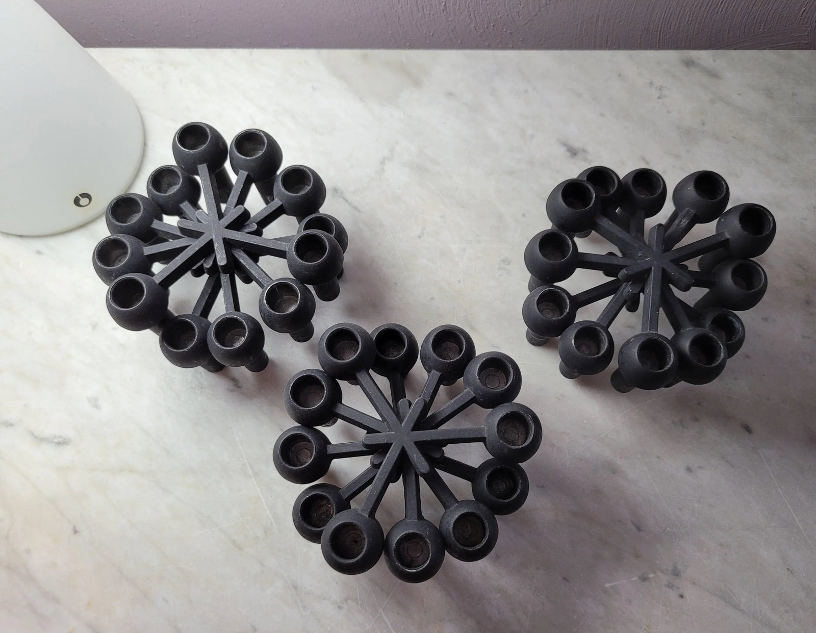 Mid-Century Modular Candle Holders - Set of 12 - 12