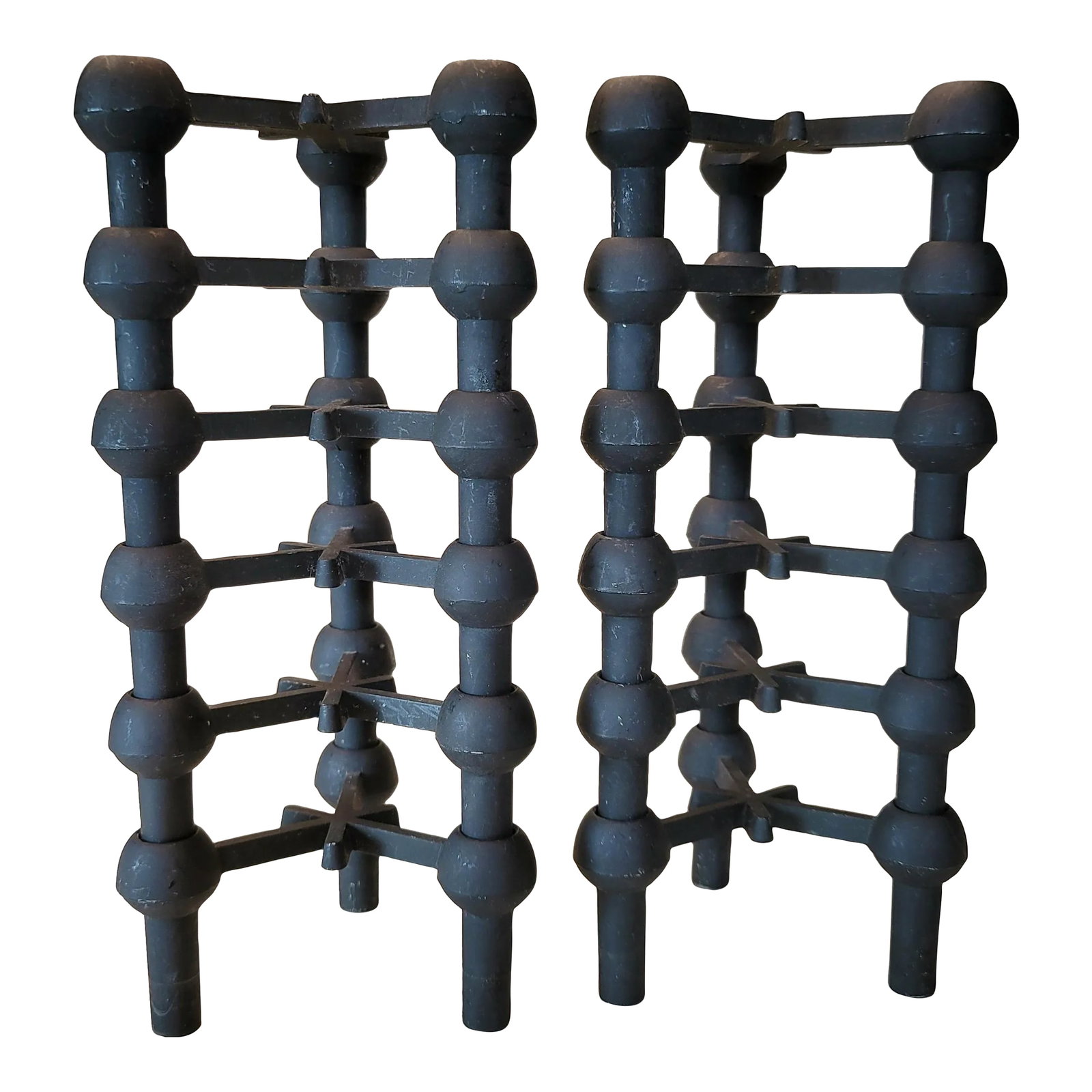 Mid-Century Modular Candle Holders - Set of 12 (1 of 12)
