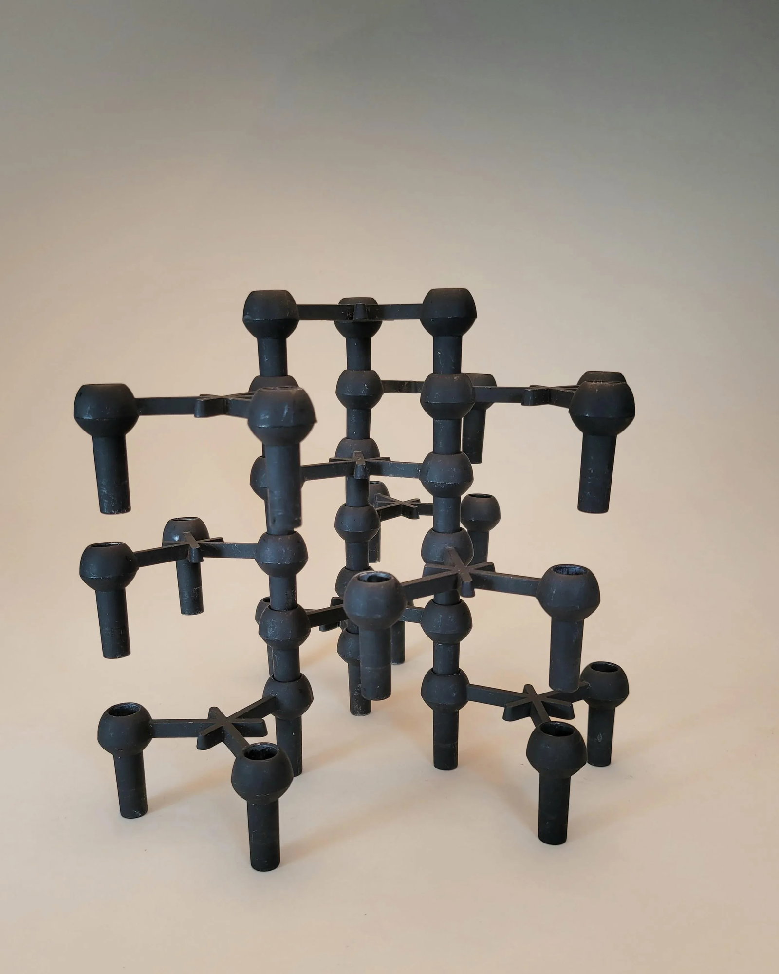 Mid-Century Modular Candle Holders - Set of 12 - 2