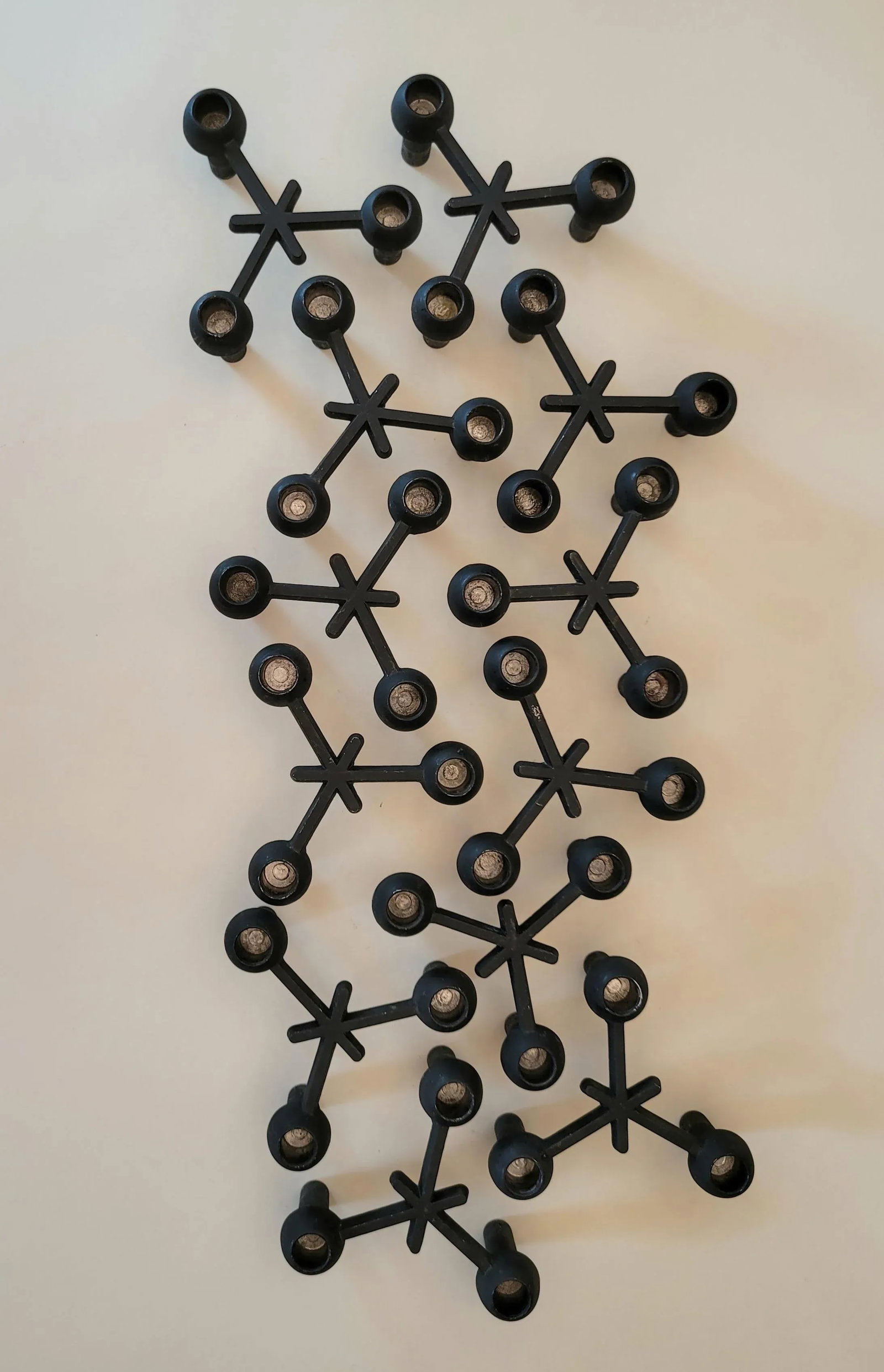 Mid-Century Modular Candle Holders - Set of 12 - 3