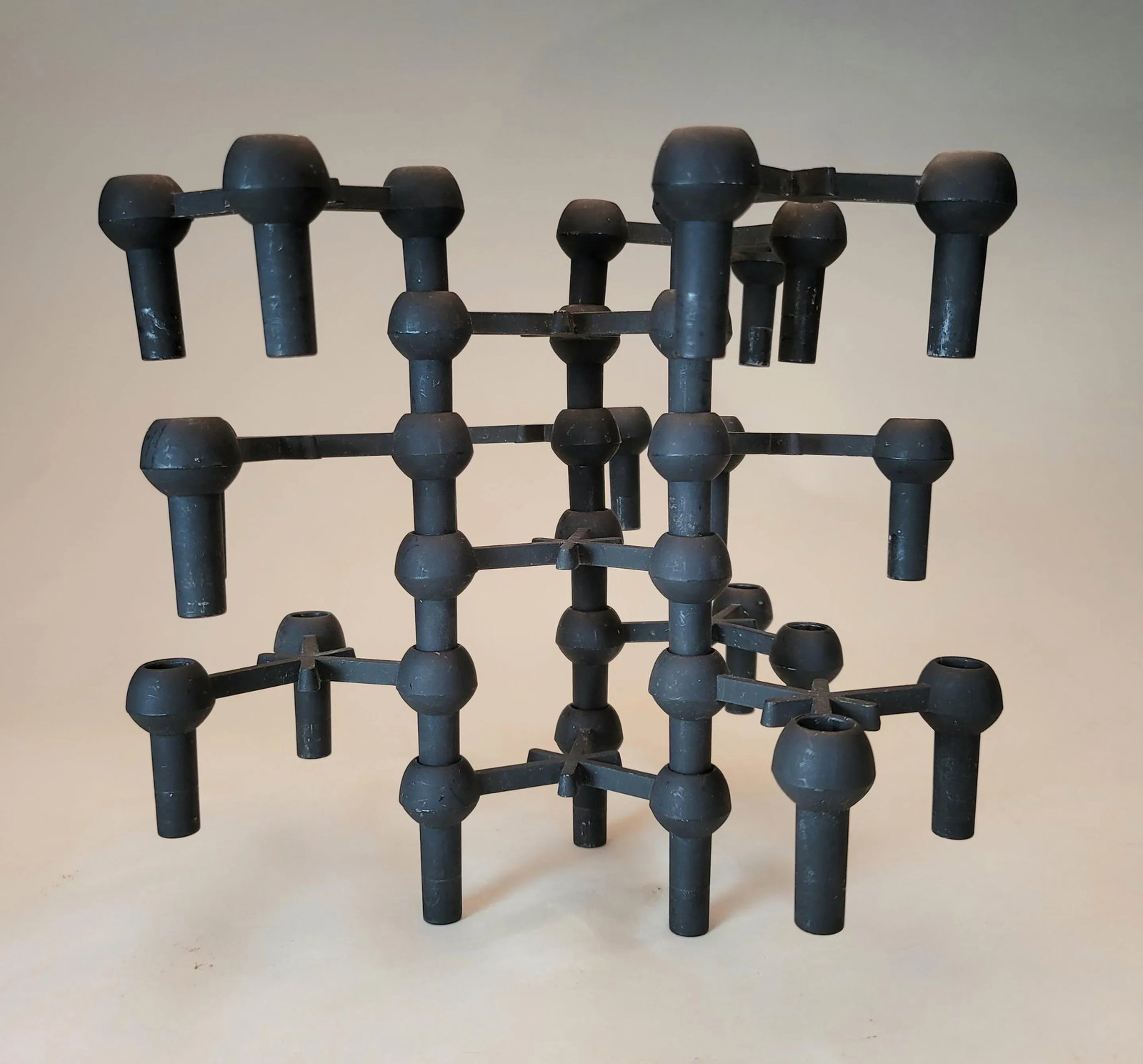 Mid-Century Modular Candle Holders - Set of 12 - 5