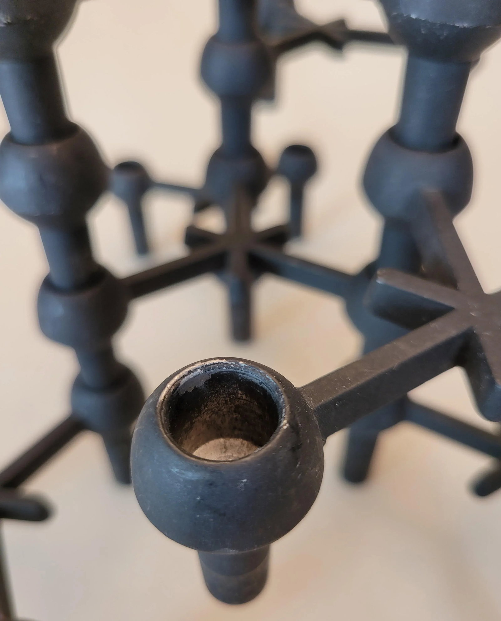 Mid-Century Modular Candle Holders - Set of 12 - 9