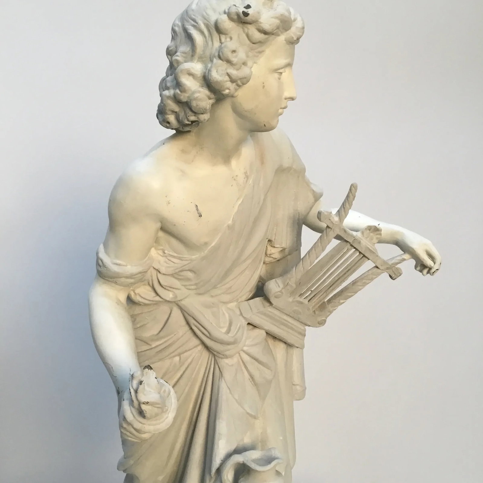 Vintage Classical Figure Sculptural Table Lamp - 4
