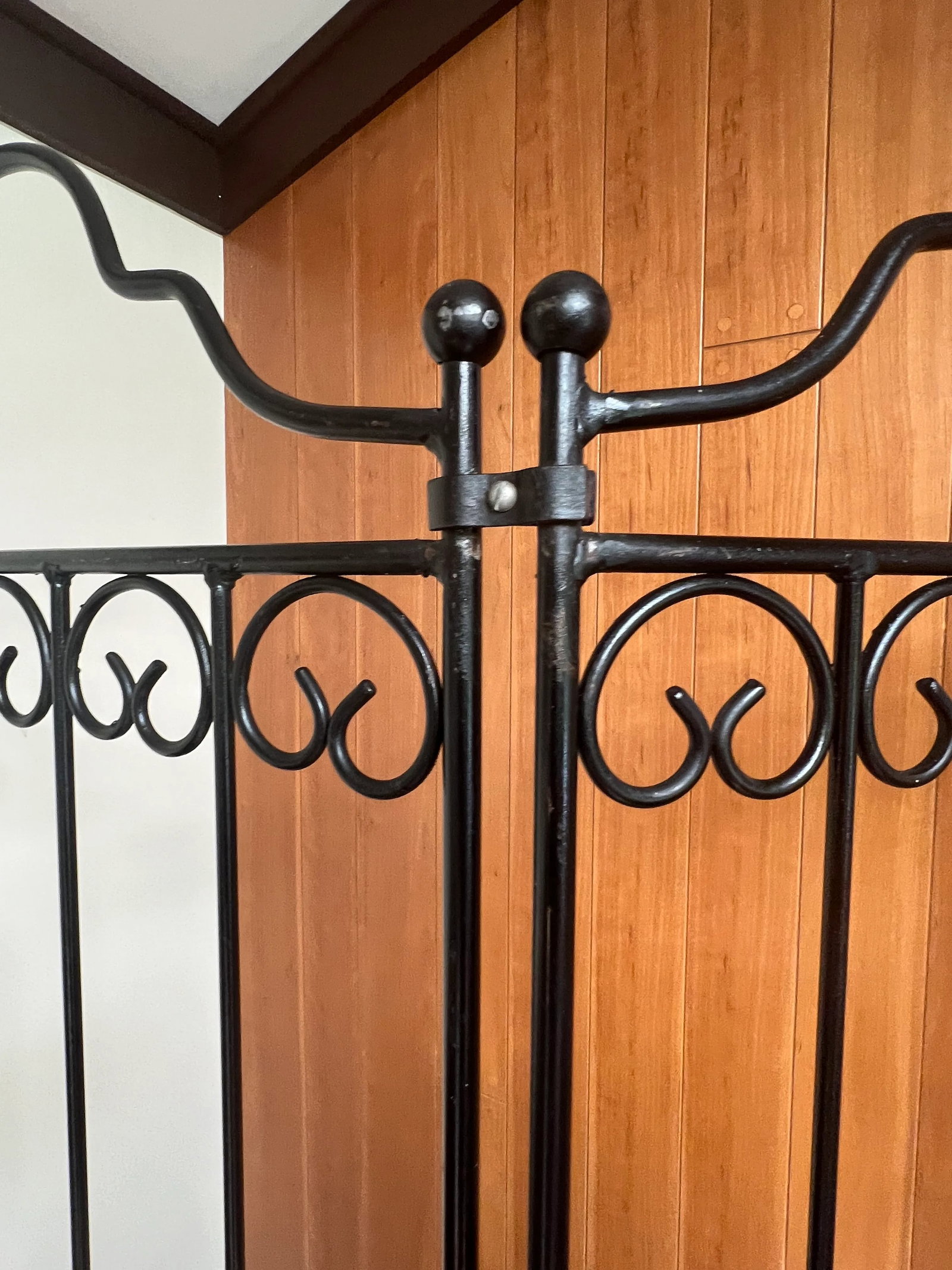 Vintage Wrought Iron Room Divider - 2