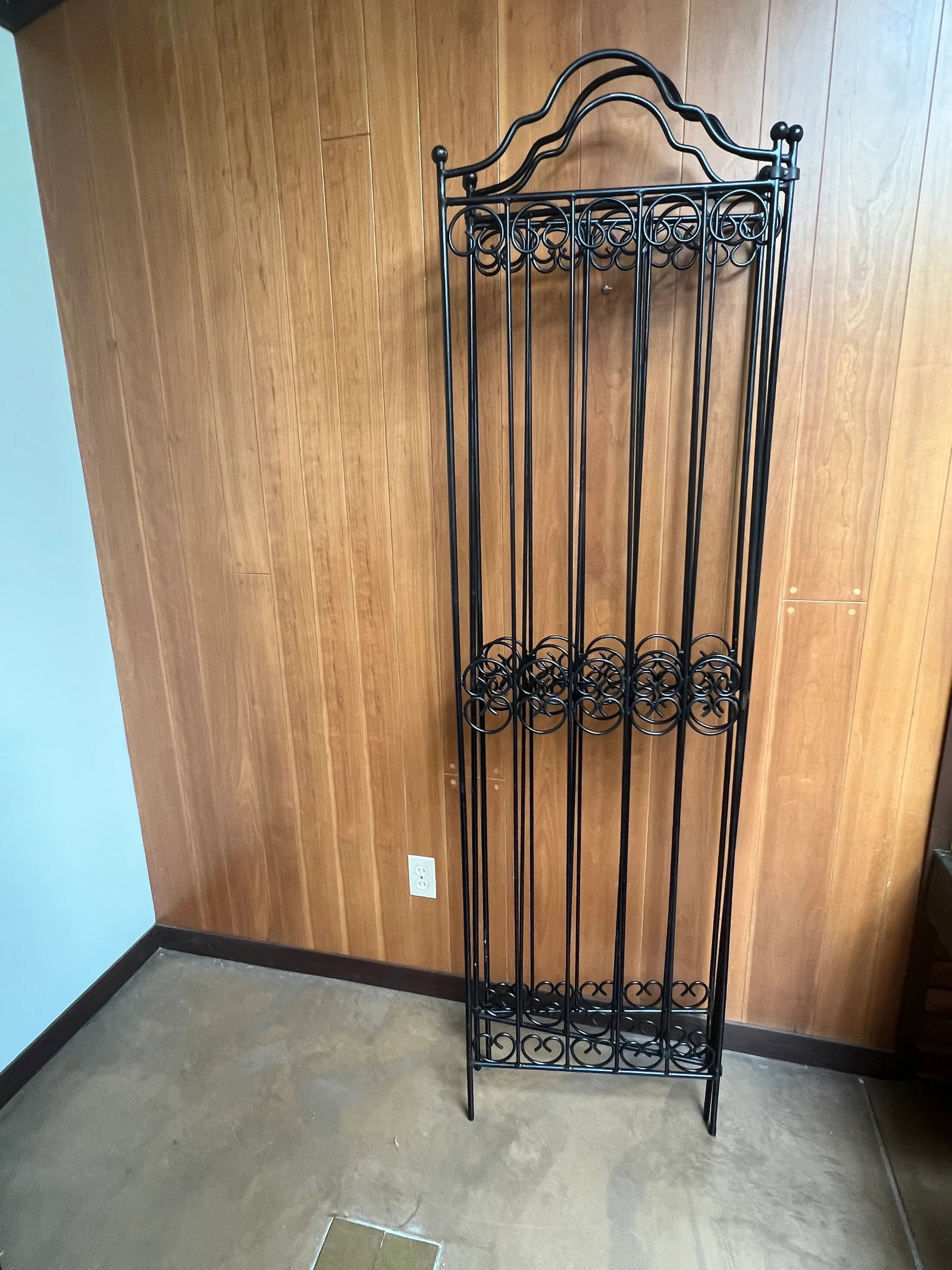 Vintage Wrought Iron Room Divider - 8