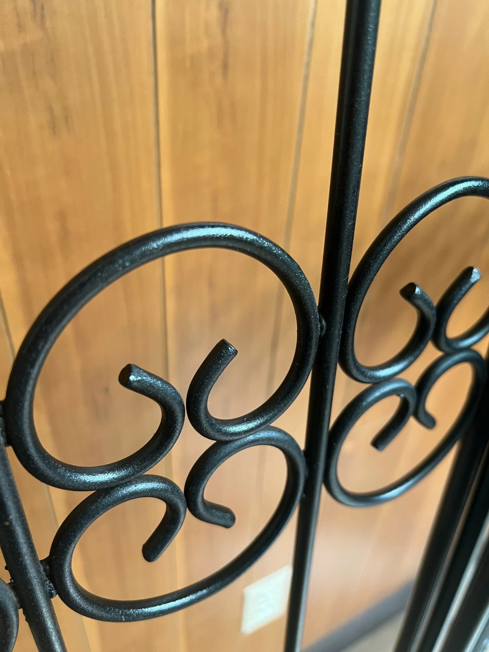 Vintage Wrought Iron Room Divider - 9