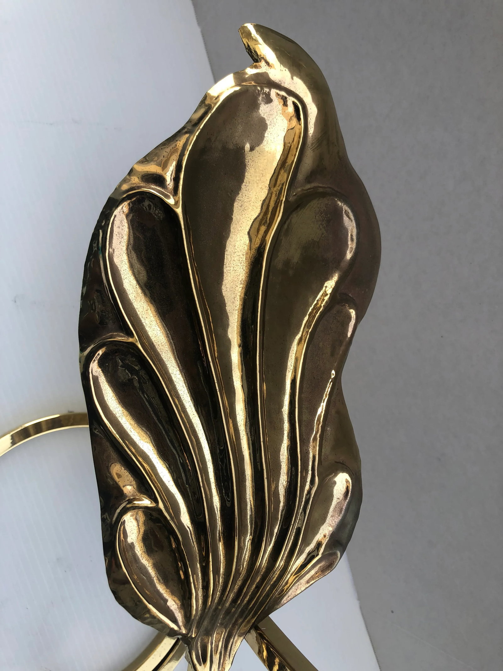 Brass Leaf Desk Lamp - 2