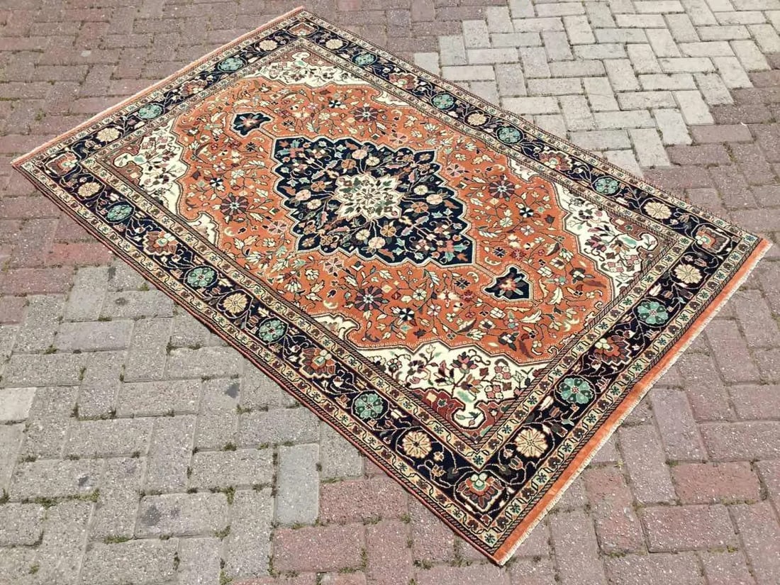 1960s Turkish Area Rug - 51" X 78" - 2