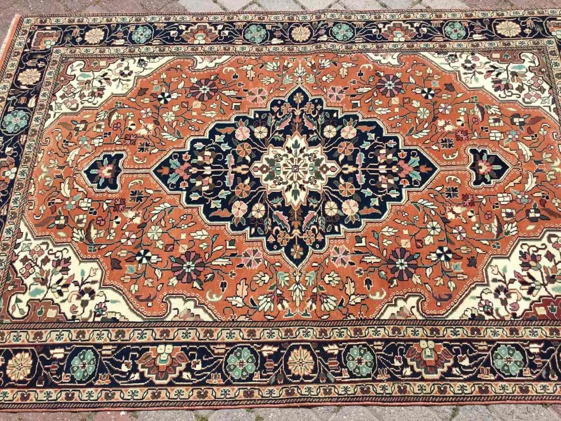 1960s Turkish Area Rug - 51" X 78" - 6